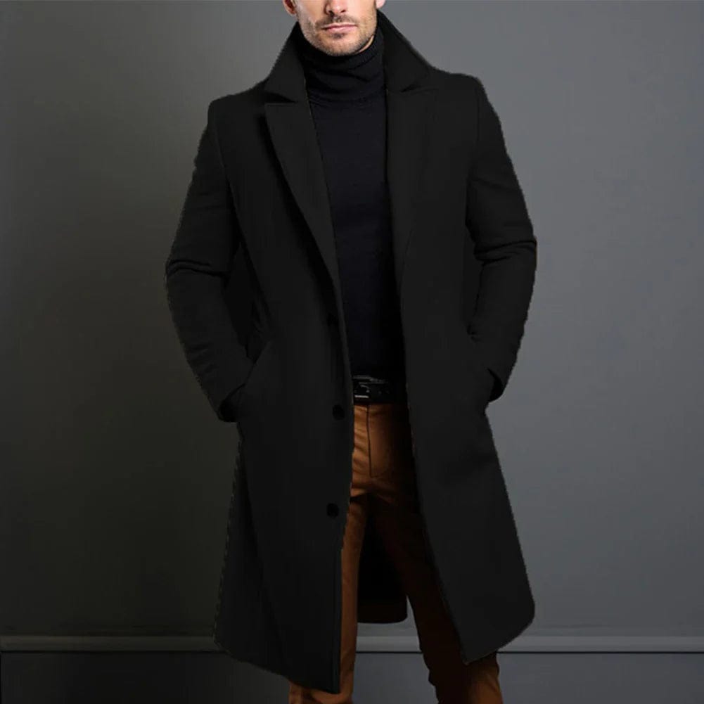 Thermal Men's Long Parka Coat
