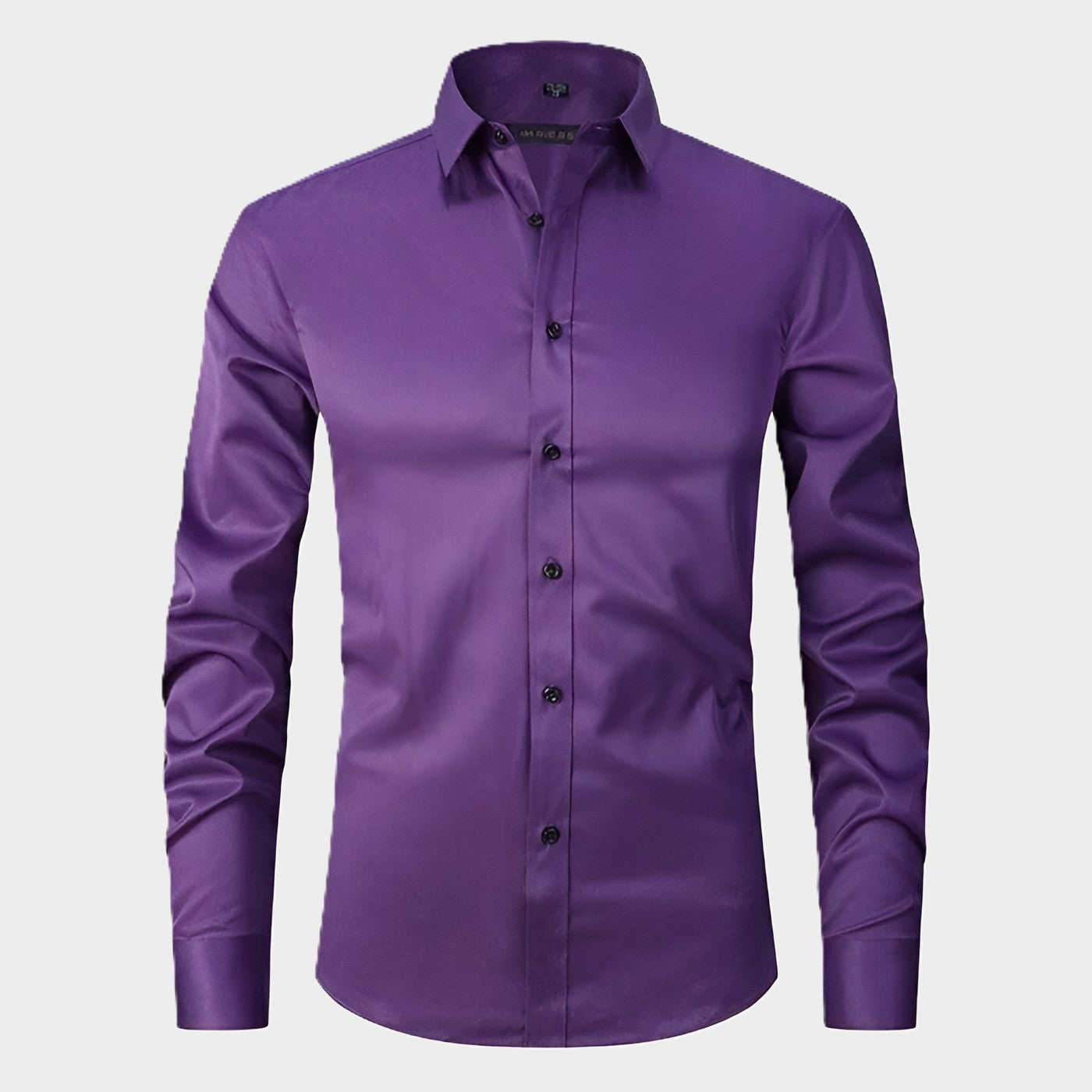 Slim Fit Easy Care Dress Shirt for Men