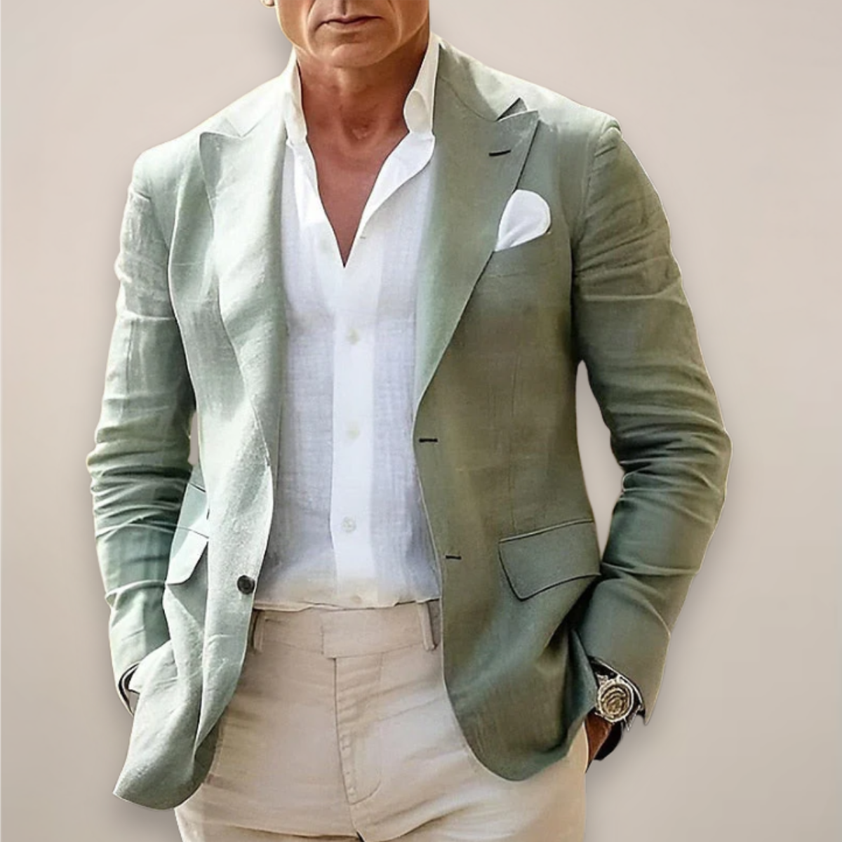Slim Fit Men's Classic Blazer
