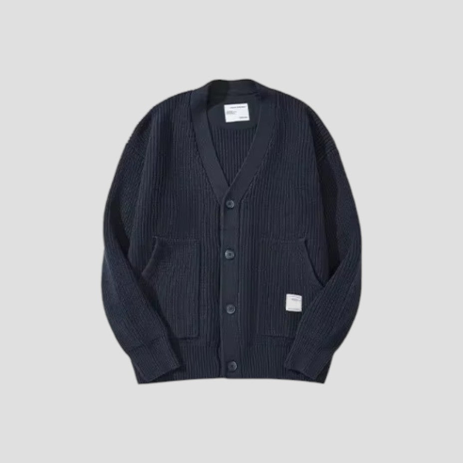 Merino Wool Cardigan For Men
