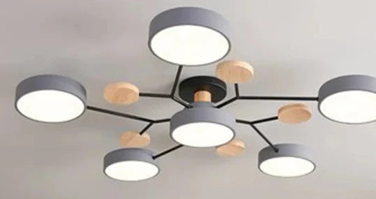Slim LED Ceiling Light Fixture for Indoor Use