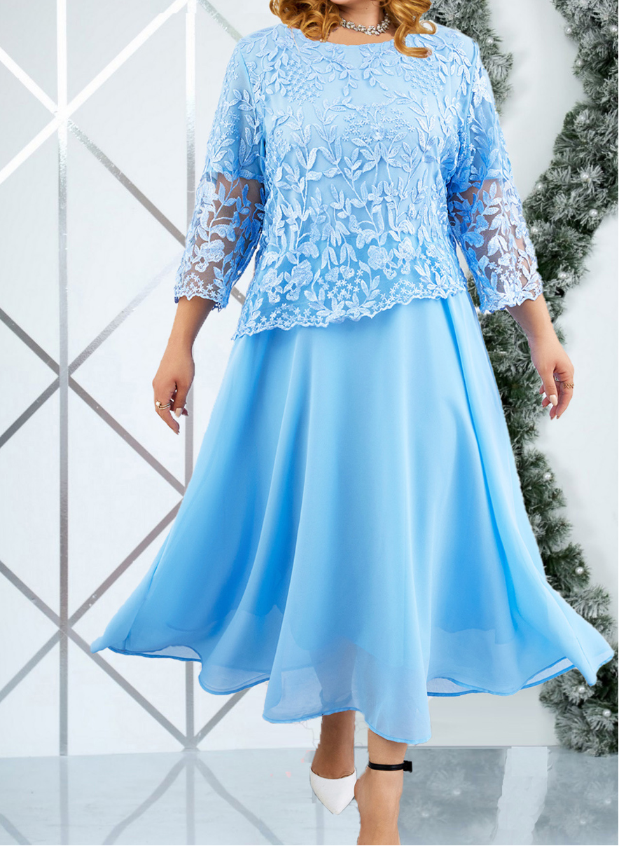 Naomi | Chic Long Sleeve Evening Gown for Women