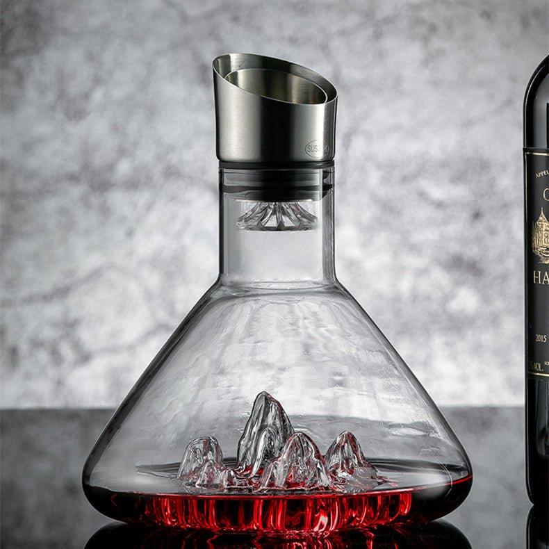 Elegant Glass Wine Pourer - VogeLuxe