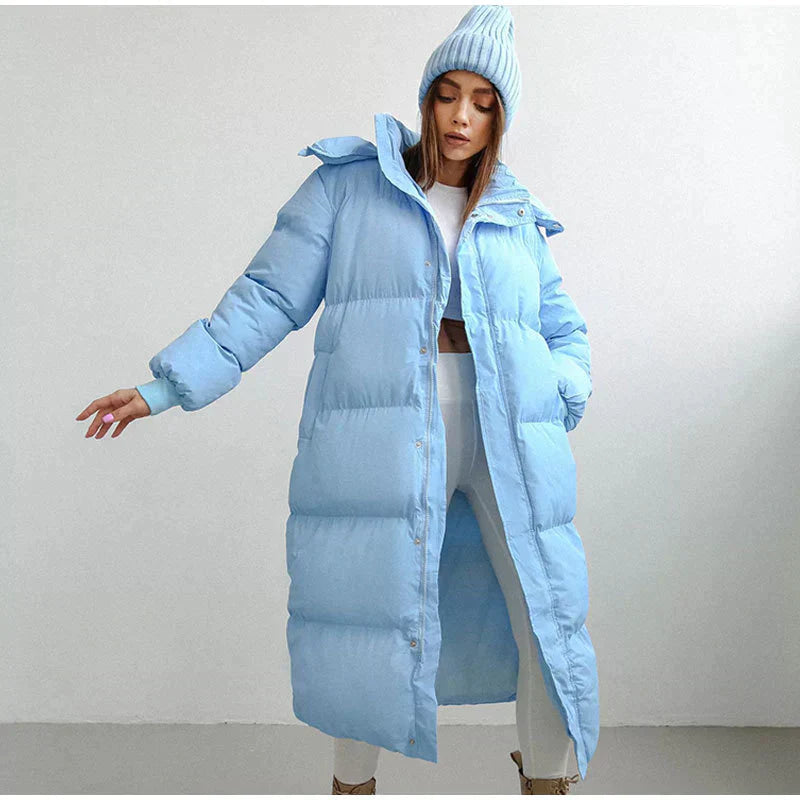 Thick Insulated Padded Down Women's Winter Parka Coat