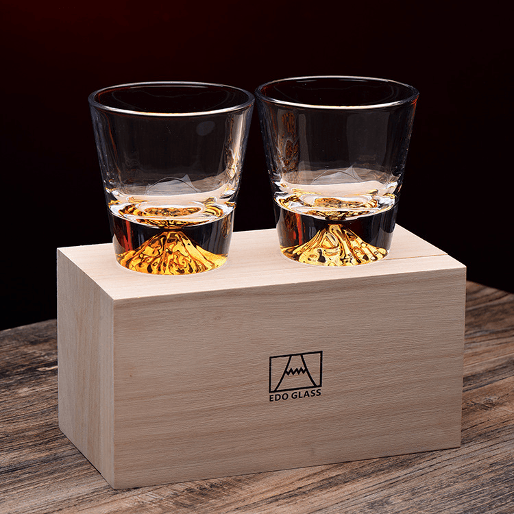 Premium Handmade Whiskey Glass Set
