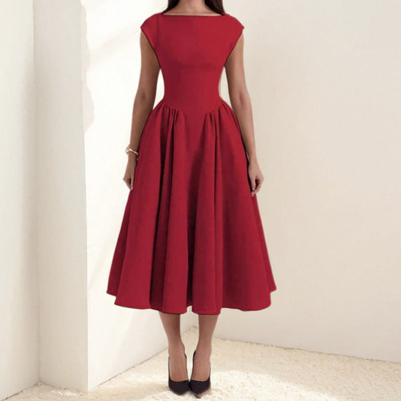 Stylish Knee Length Dress for Ladies