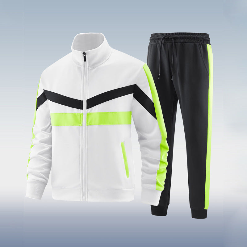 Men's Sporty Fitness Tracksuit - Slim Fit 2 Piece Suit