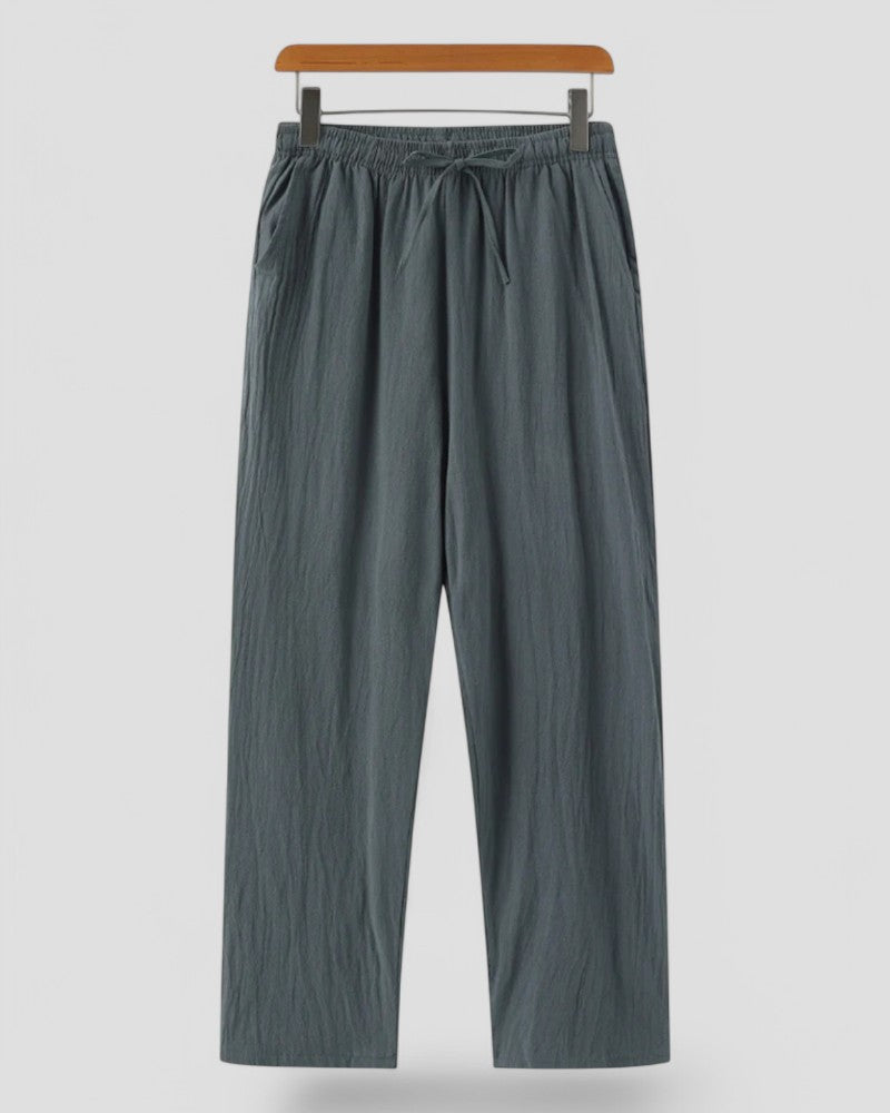 Old Money linen trousers summer pants for men