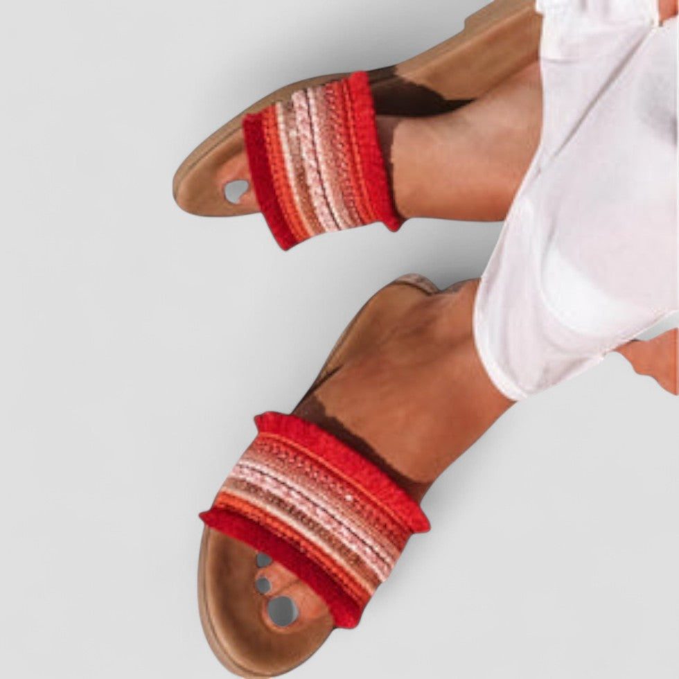 VogeLuxe | Women’s Elegant Comfort Flat Sandals