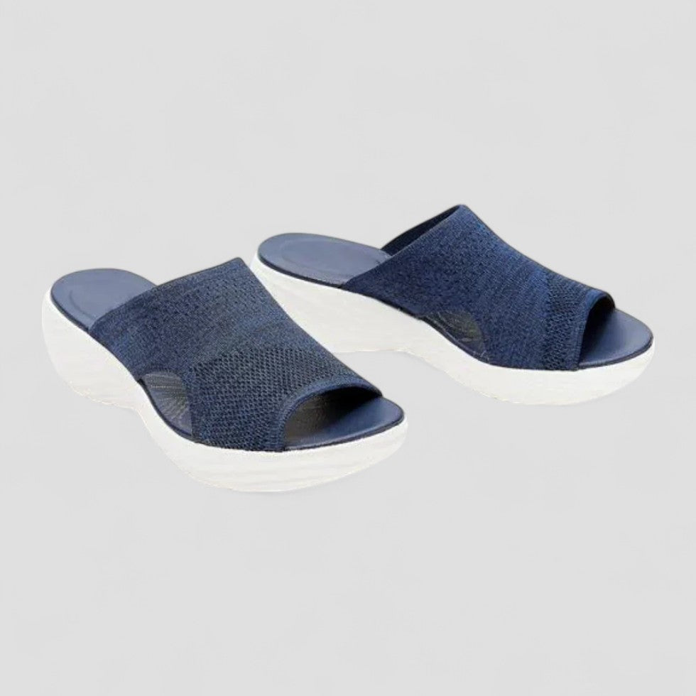 VogeLuxe | Women’s Mesh Beach Wedge Sandals