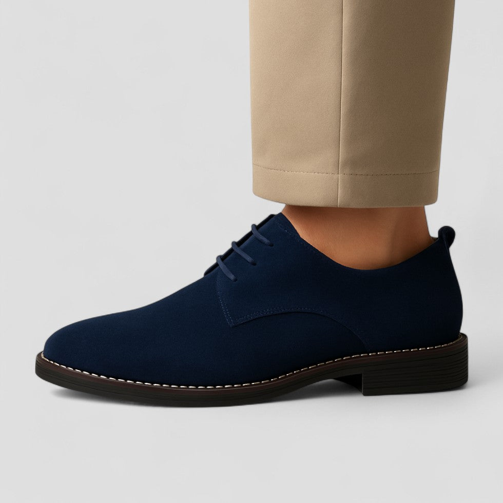 Orthopedic Suede Oxford Dress Shoes for Men