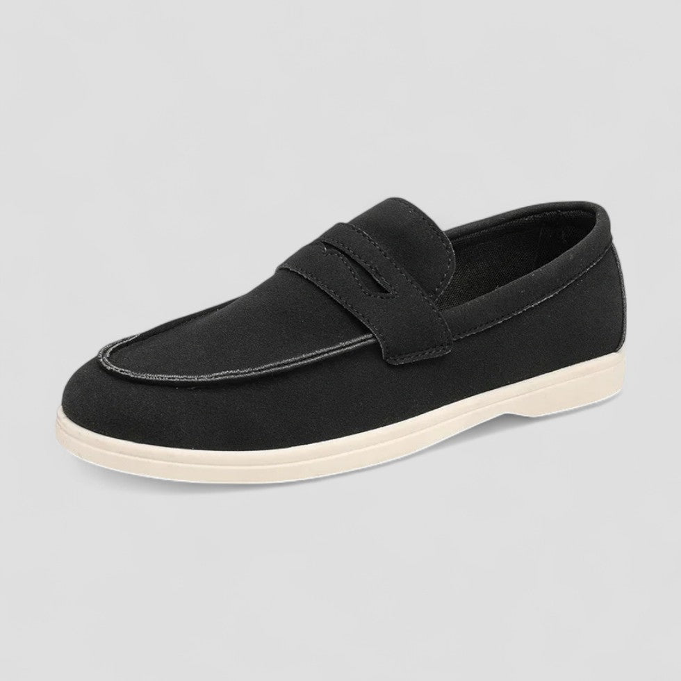 VogeLuxe | Men’s Classic Canvas Penny Loafers