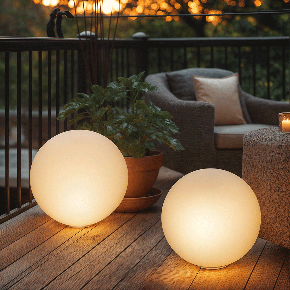 Solar Powered LED Outdoor Lights
