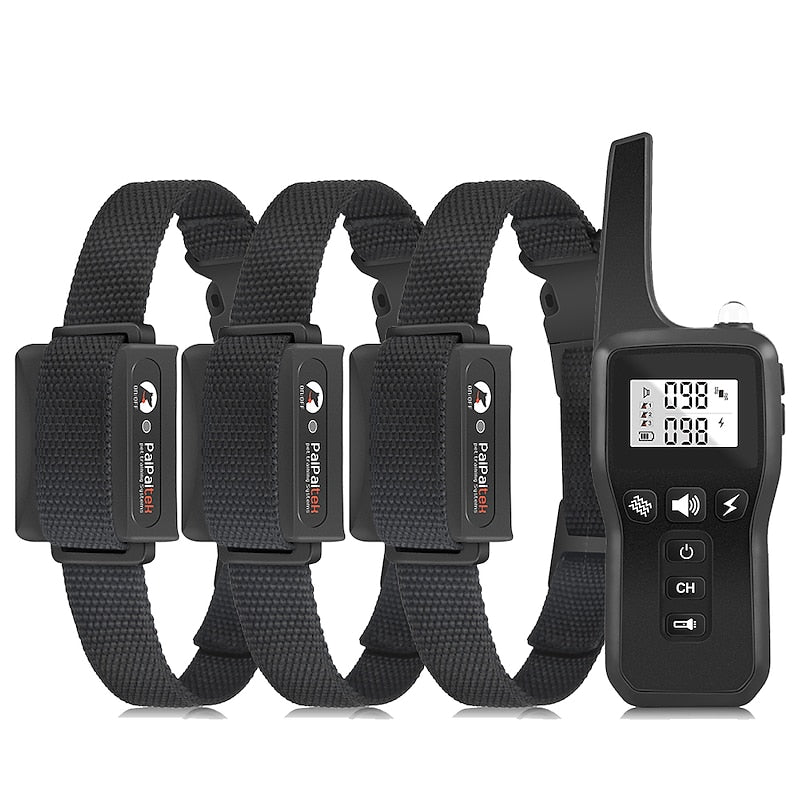 Advanced Remote Dog Training Collar With Light Sound Vibration