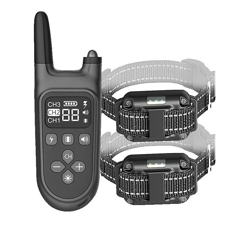 Effective Remote Dog Trainer Collar - Vibe, Beep, Shock