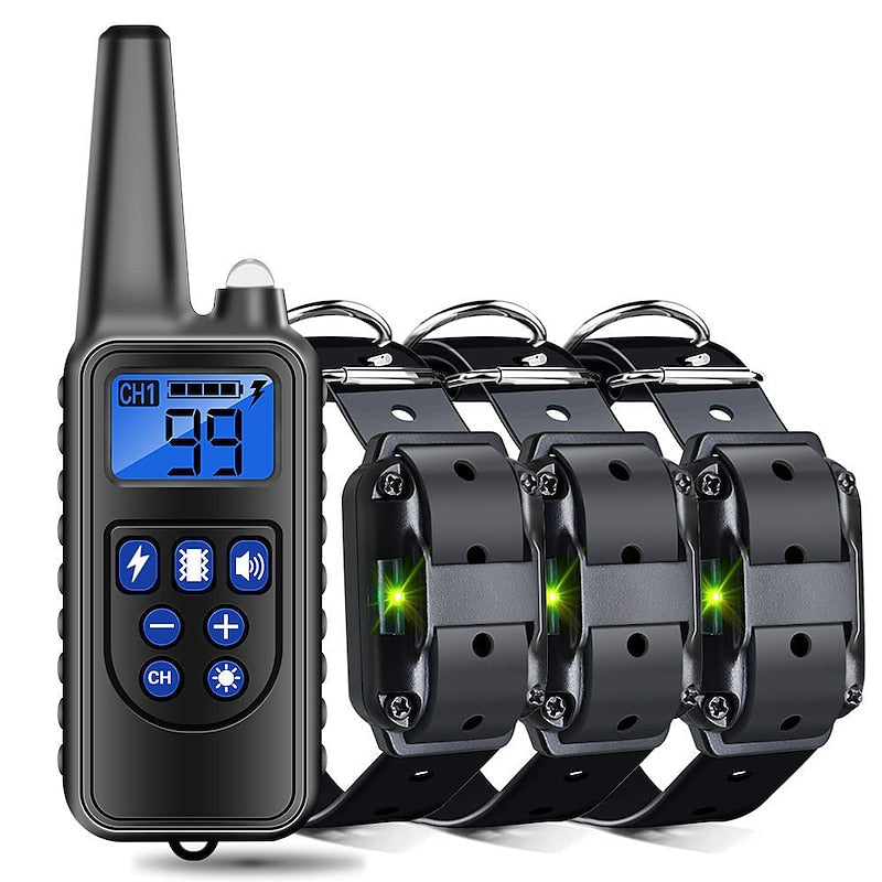 Wireless Dog Training Collar 300m Long Range