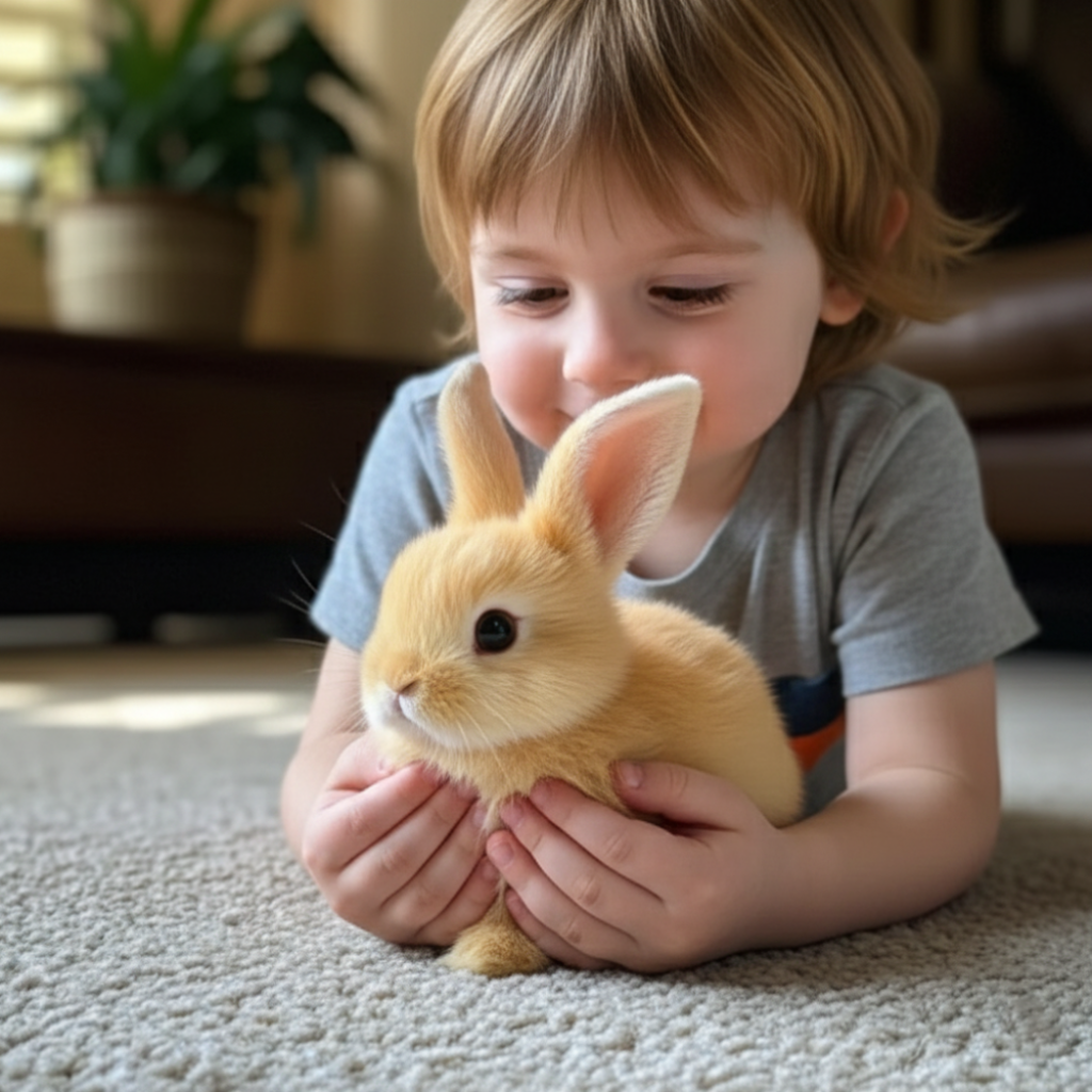 Cuddly Rabbit Plush Stuffed Toy Children's Cute Gift