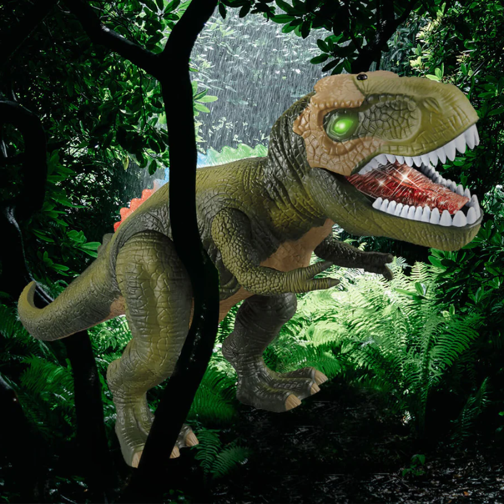 Fun RC Dino Toy with Lights and Sounds