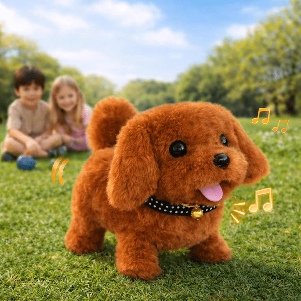 Cute Electronic Pet Dog Toy with Music and Lights
