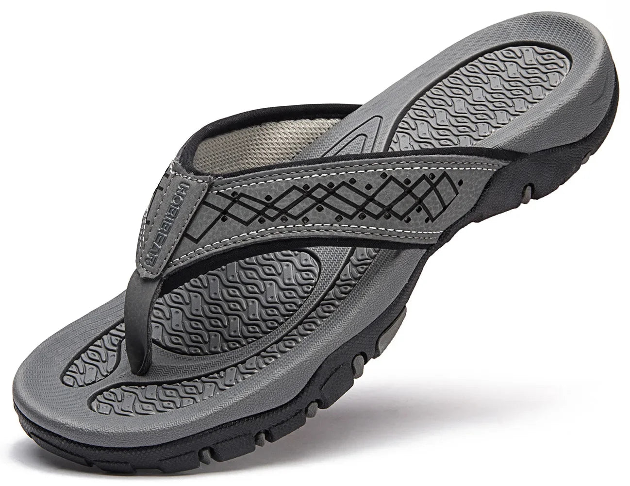 Men's Waterproof Beach Flip Flops - Breathable Summer Shoes