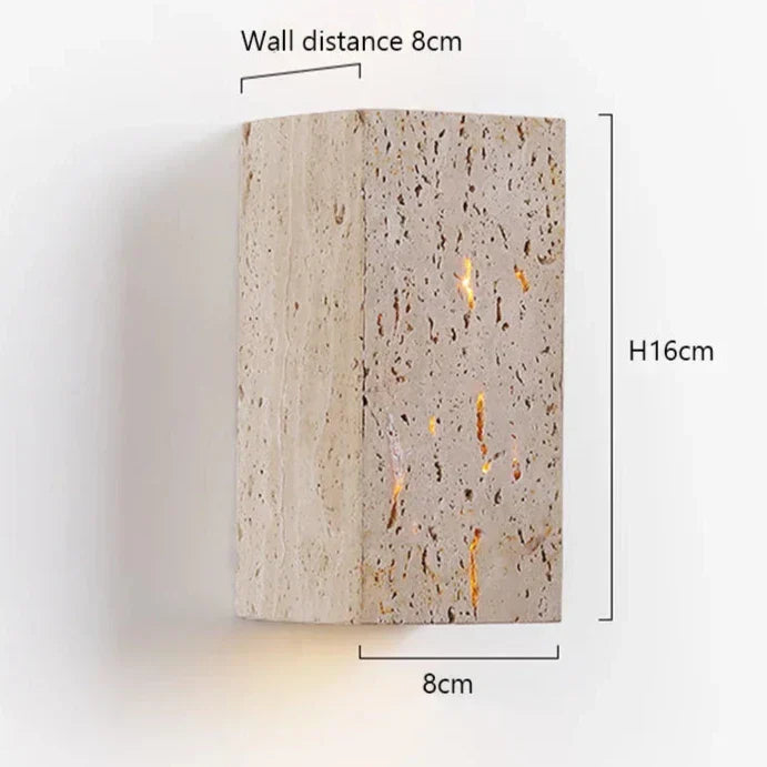 Modern Hole Pattern Wall Sconce LED Light Fixture