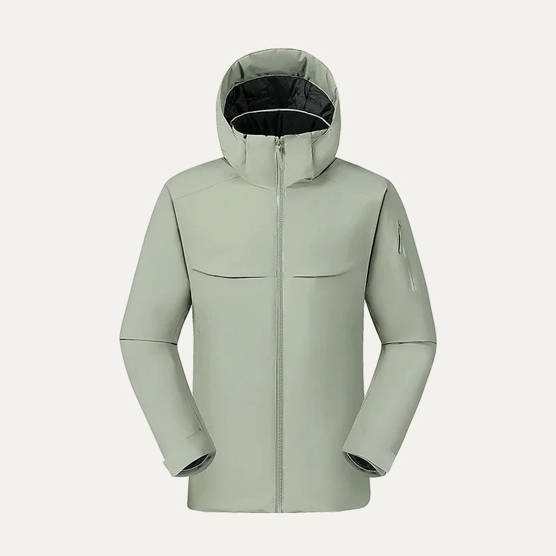VogeLuxe | Men’s Streamlined Technical Hooded Jacket