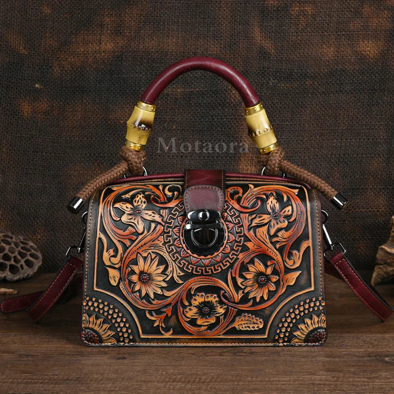 Classic Faux Leather Crossbody Bag for Women