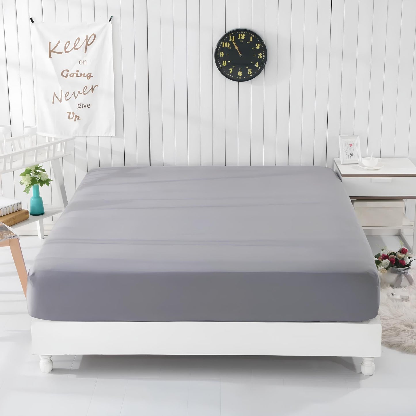 Conductive Earth Fitted Sheet with Grounding Cord