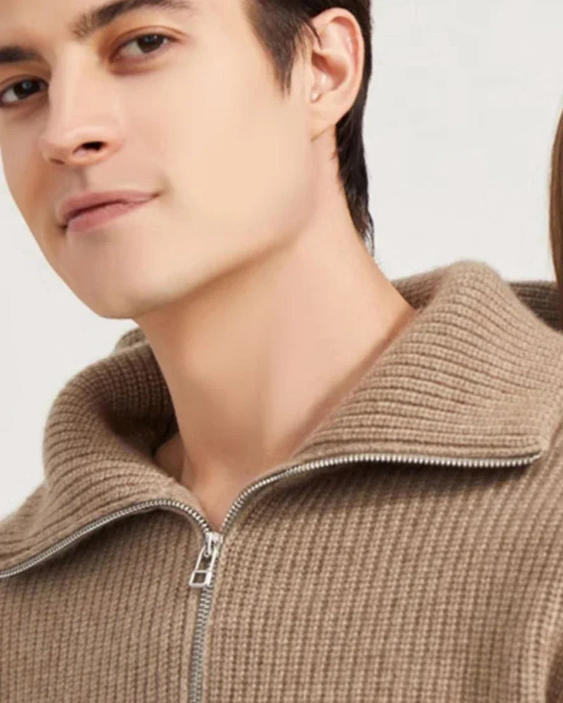 Men's Cozy Crew Neck Knit Sweater