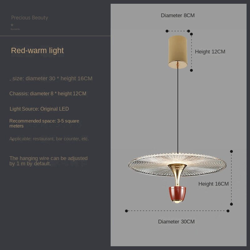 Beautiful Flower Pendant Light