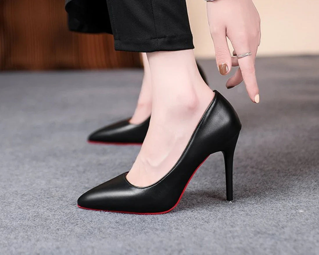 Luxury Red Stiletto Heels for Women