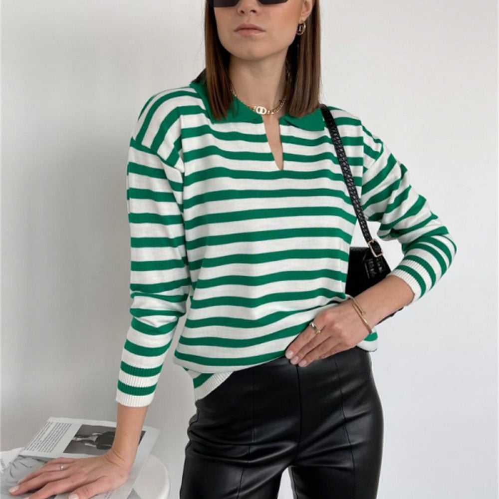 Cozy Oversized Crew Neck Winter Sweater