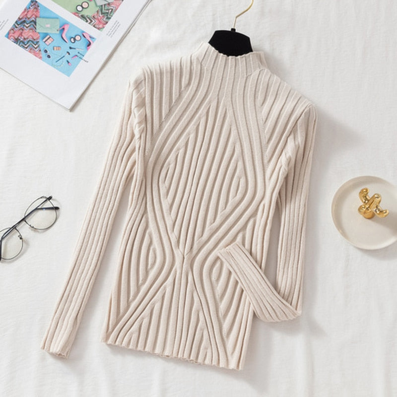 Classic Winter Knit Sweater for Women