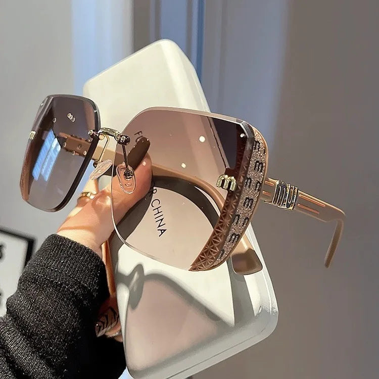 Large Square Sunglasses – Classic Women's UV Protection Shades