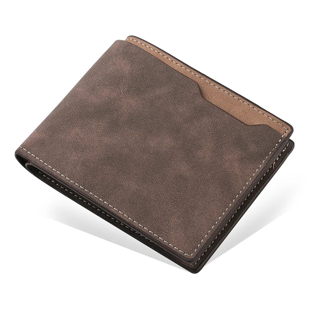 Leather Men's Classic Fold Wallet
