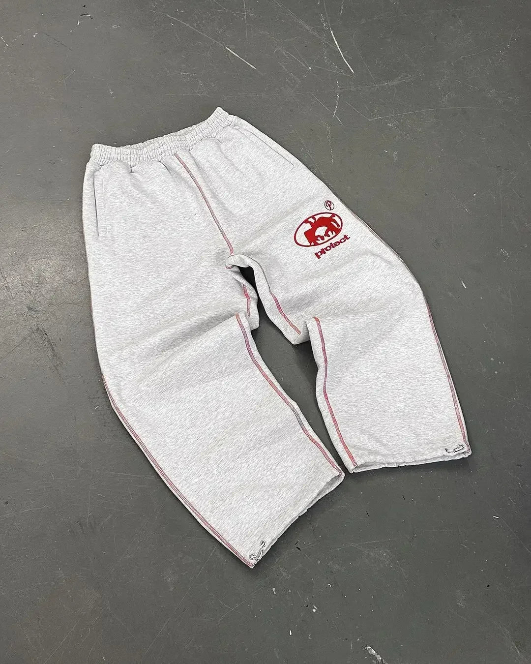 Vintage Inspired Stripe Loose Fit Joggers