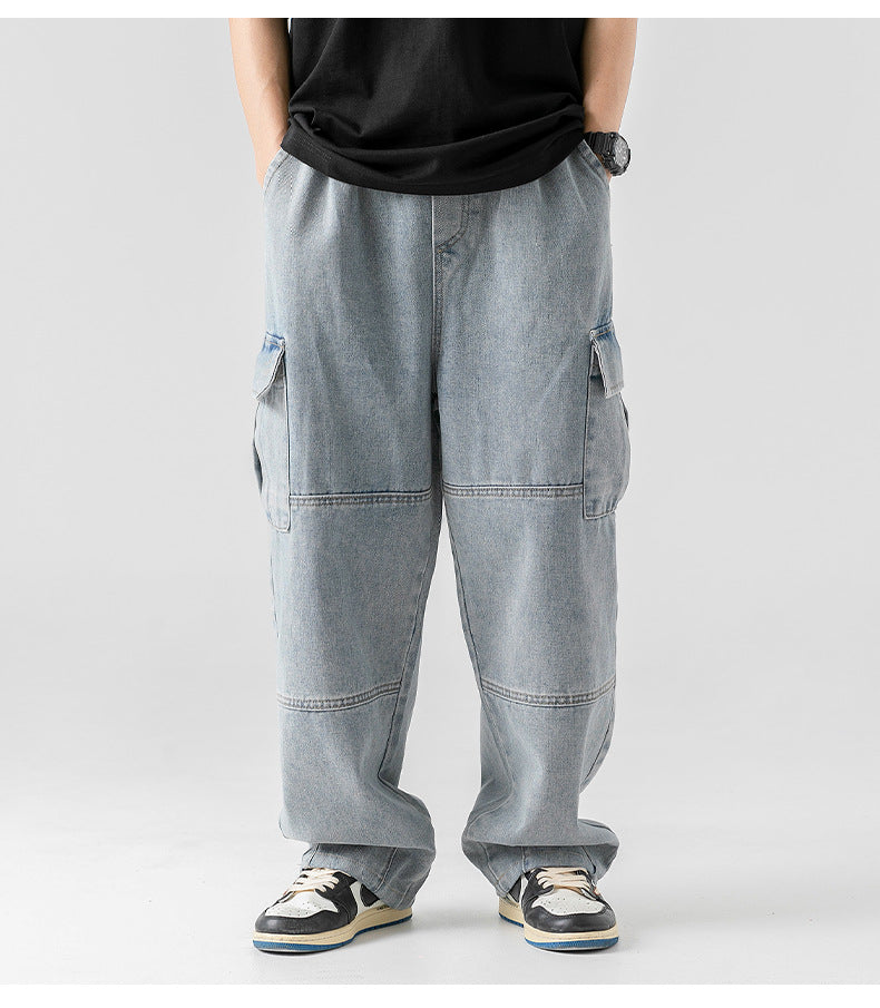 Comfortable Straight Fit Cargo Pants for Men