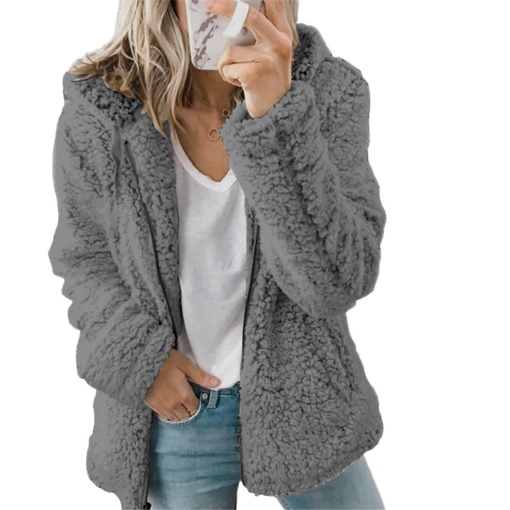 Donna Soft Warm Parka Jacket with Hood