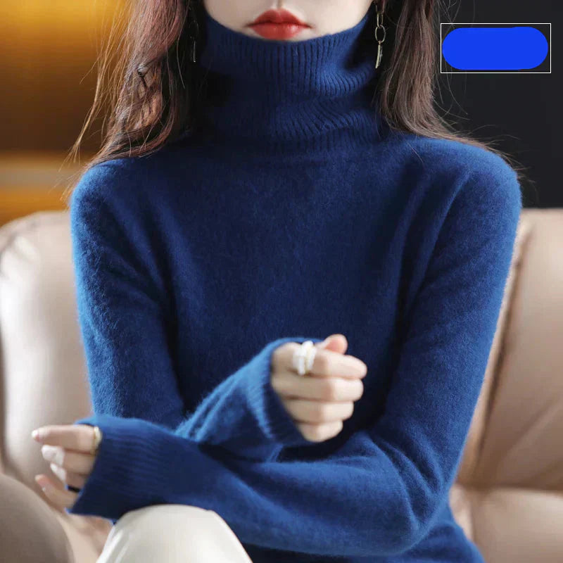 Luxurious Soft Cashmere Crew Neck Sweater