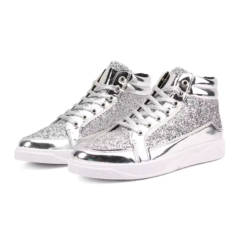 Ladies High Top Fashion Sneakers