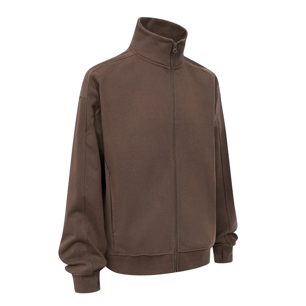 Thick Warm Zip Up Hooded Sweatshirt