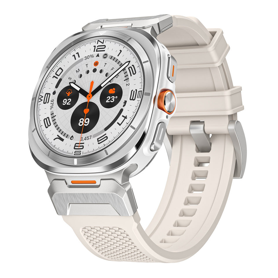 Durable Silicone Band for Samsung Watch 7 Ultra