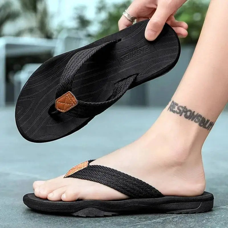 Comfortable Water Shoes for Men - Summer Slip On Sandals