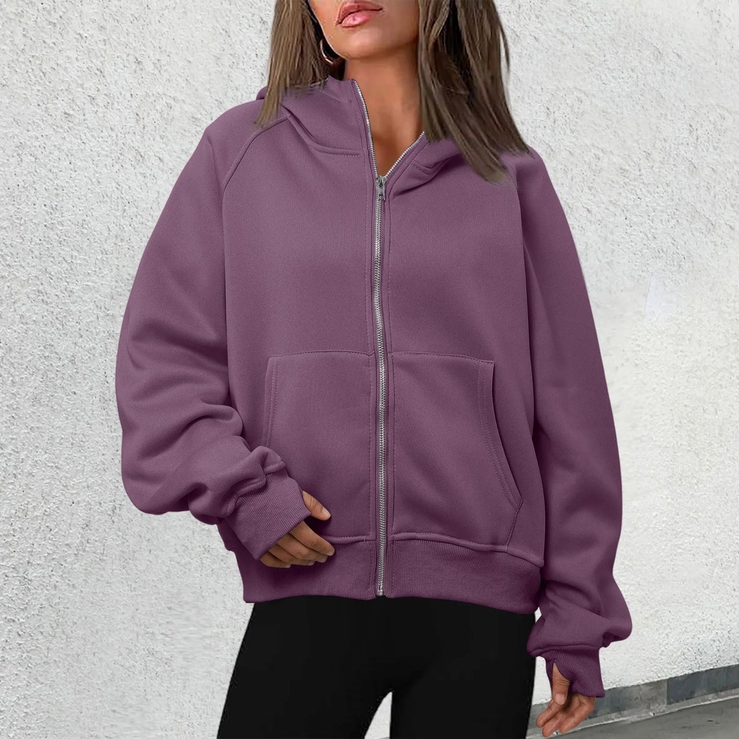 Cozy Winter Hooded Sweatshirt for Women