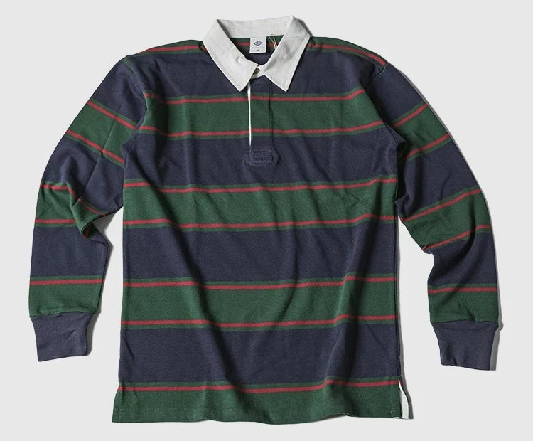 Thermal Striped Crew Neck Men's Shirt