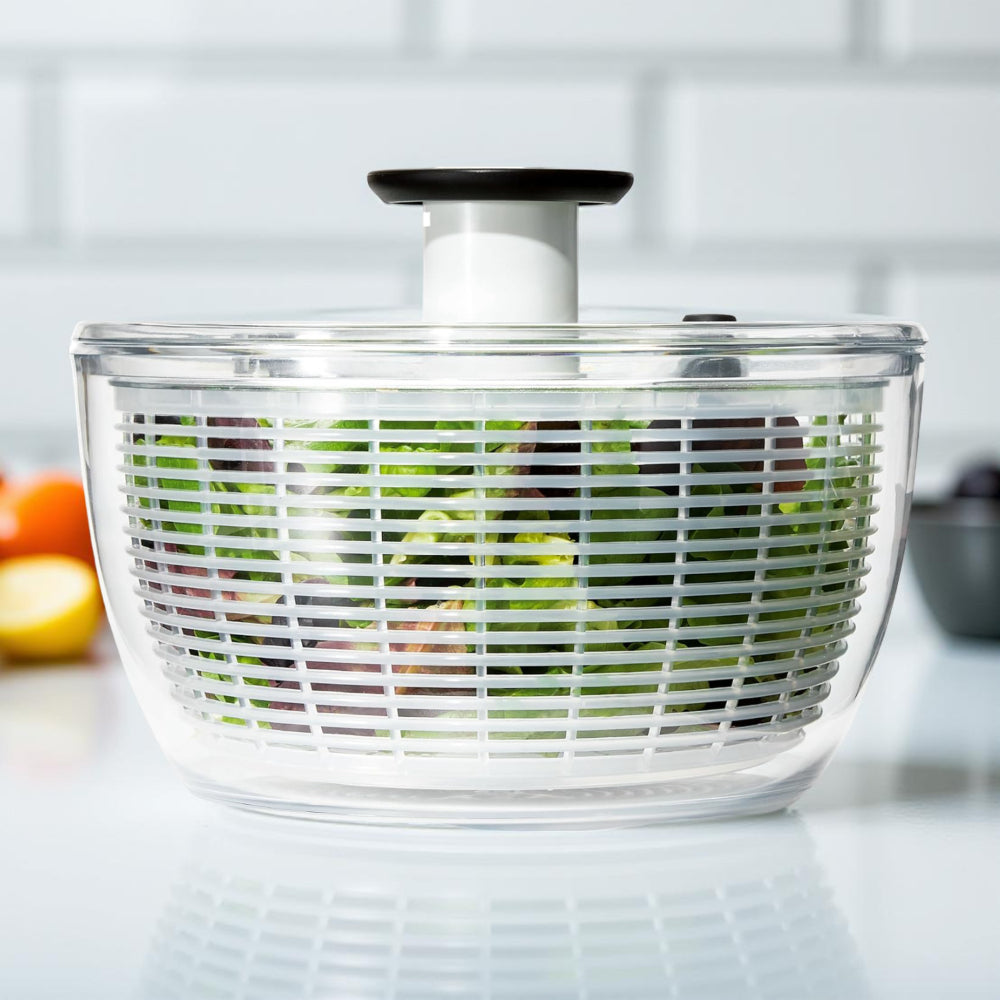 Easy Manual Salad Dryer Bowl with Pump - VogeLuxe