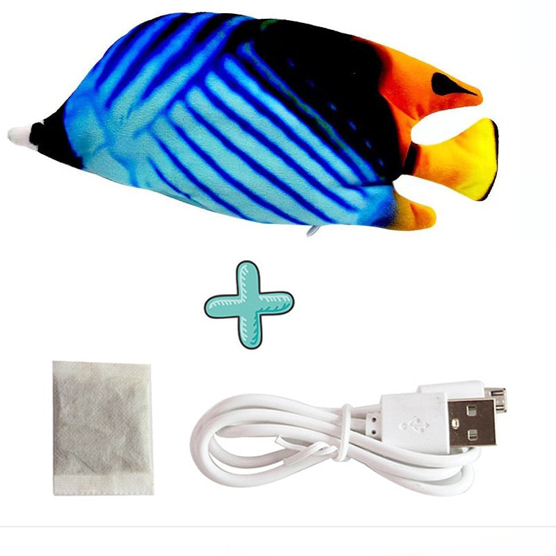 Fun Plush Fish Play Toy