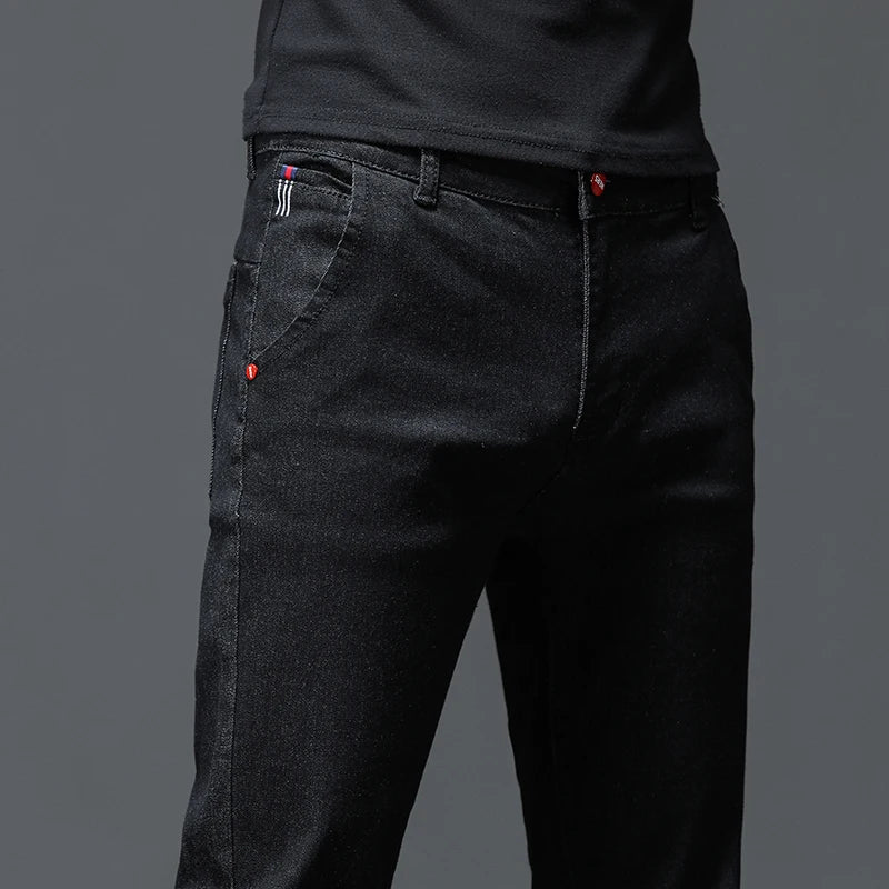 Men's Slim Fit Dark Wash Jeans