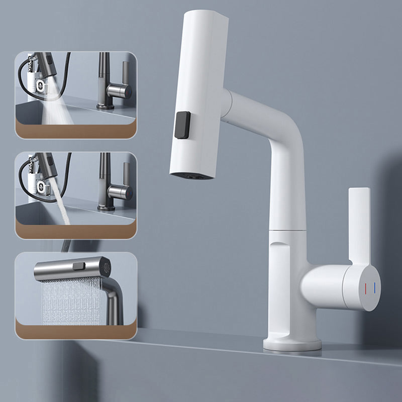 Long Reach Pull Out Kitchen Faucet With 60cm Hose