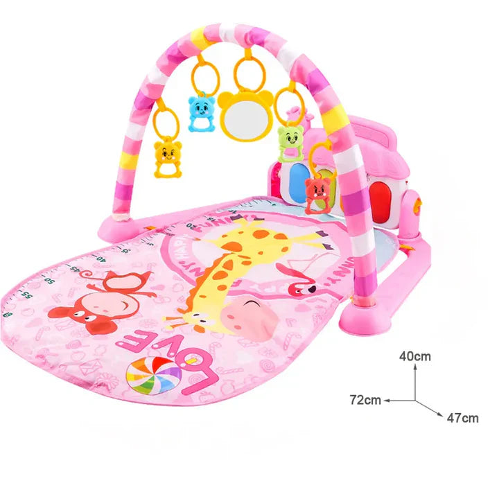 Fun Baby Playmat with Music and Toys